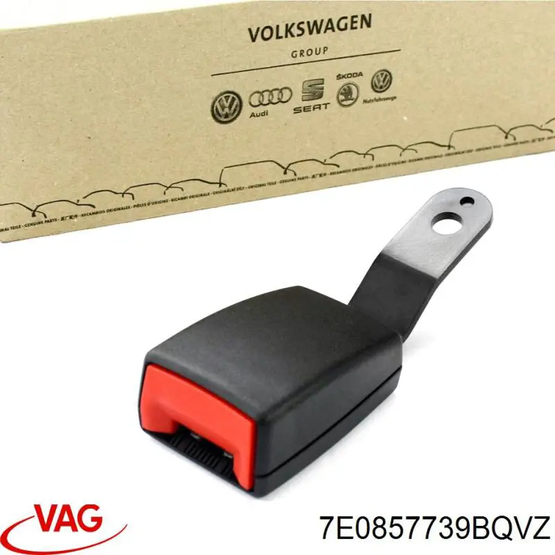 7E0857739BQVZ VAG Важіль фіксації ременя безпеки, правий