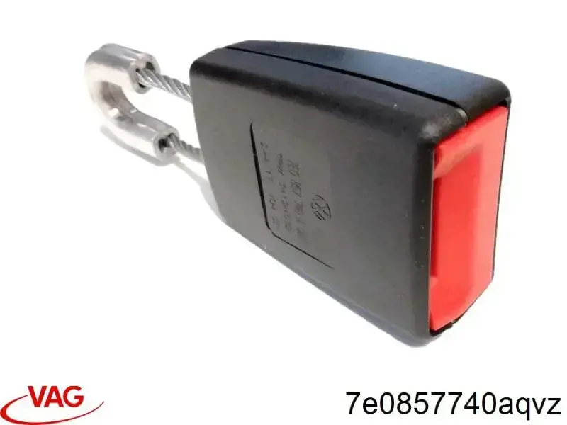 7E0857740AQVZ VAG Важіль фіксатор ременя безпеки задній лівий