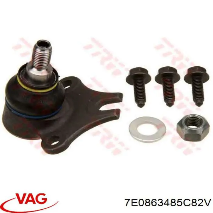 7LA863485B82V VAG Накладка задньої панелі багажника