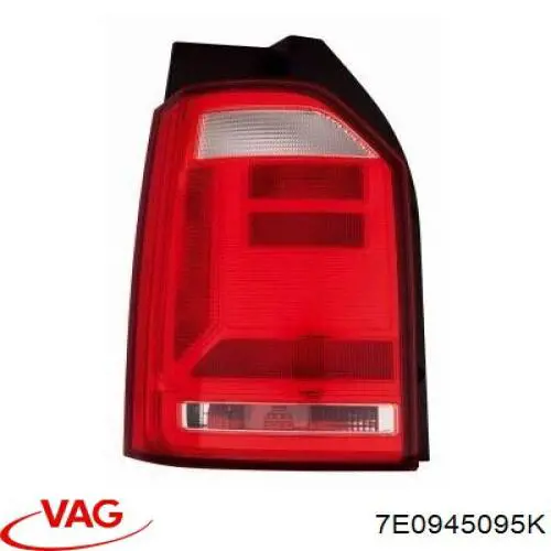7E0945095K VAG Задня ліва фара
