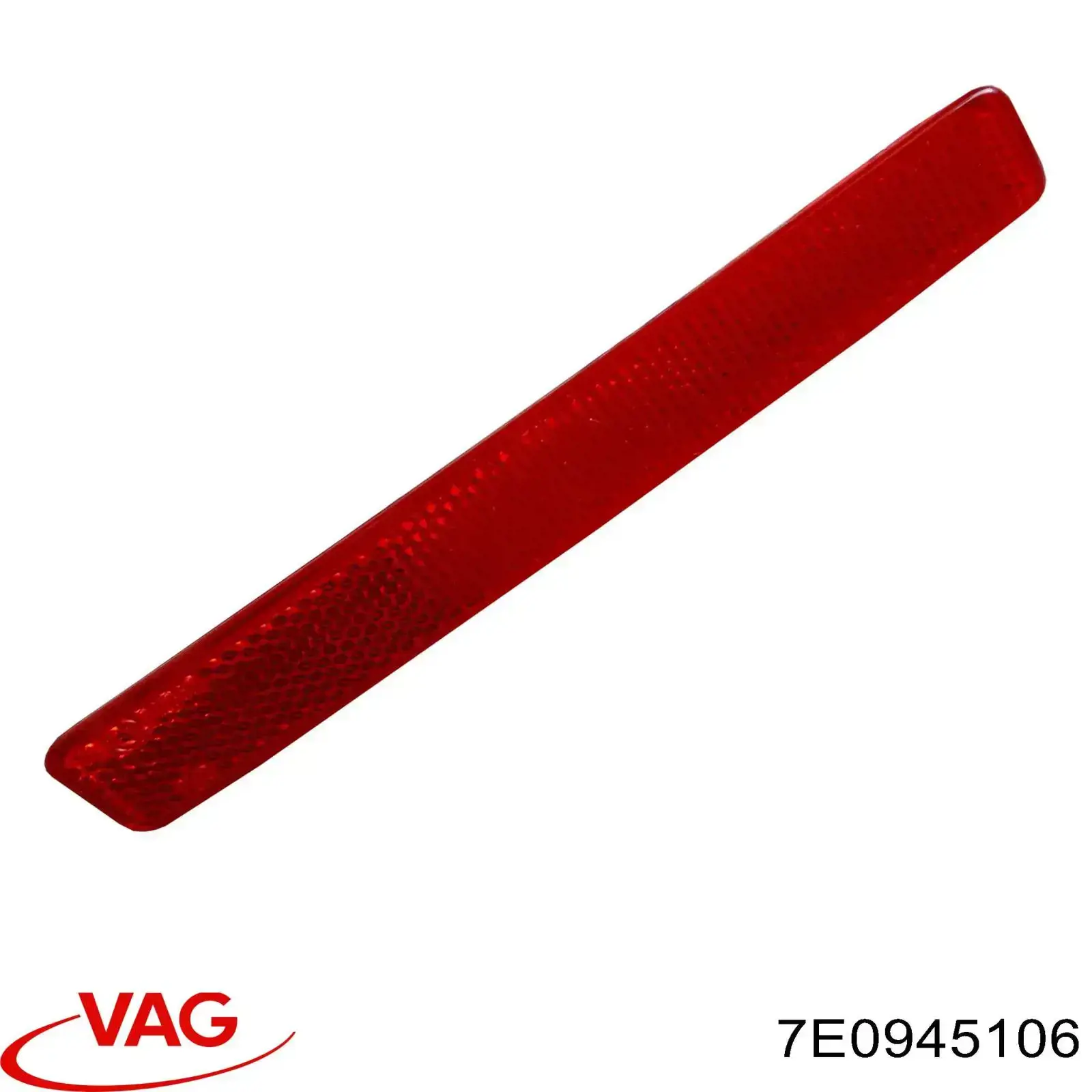 Правий катафот заднього бампера VAG 7E0945106 ціна, від 5.81 USD