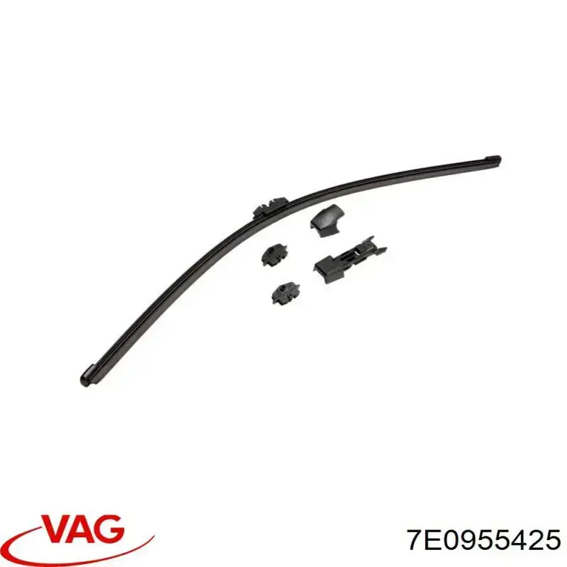 Задня щітка 7E0955425 VAG