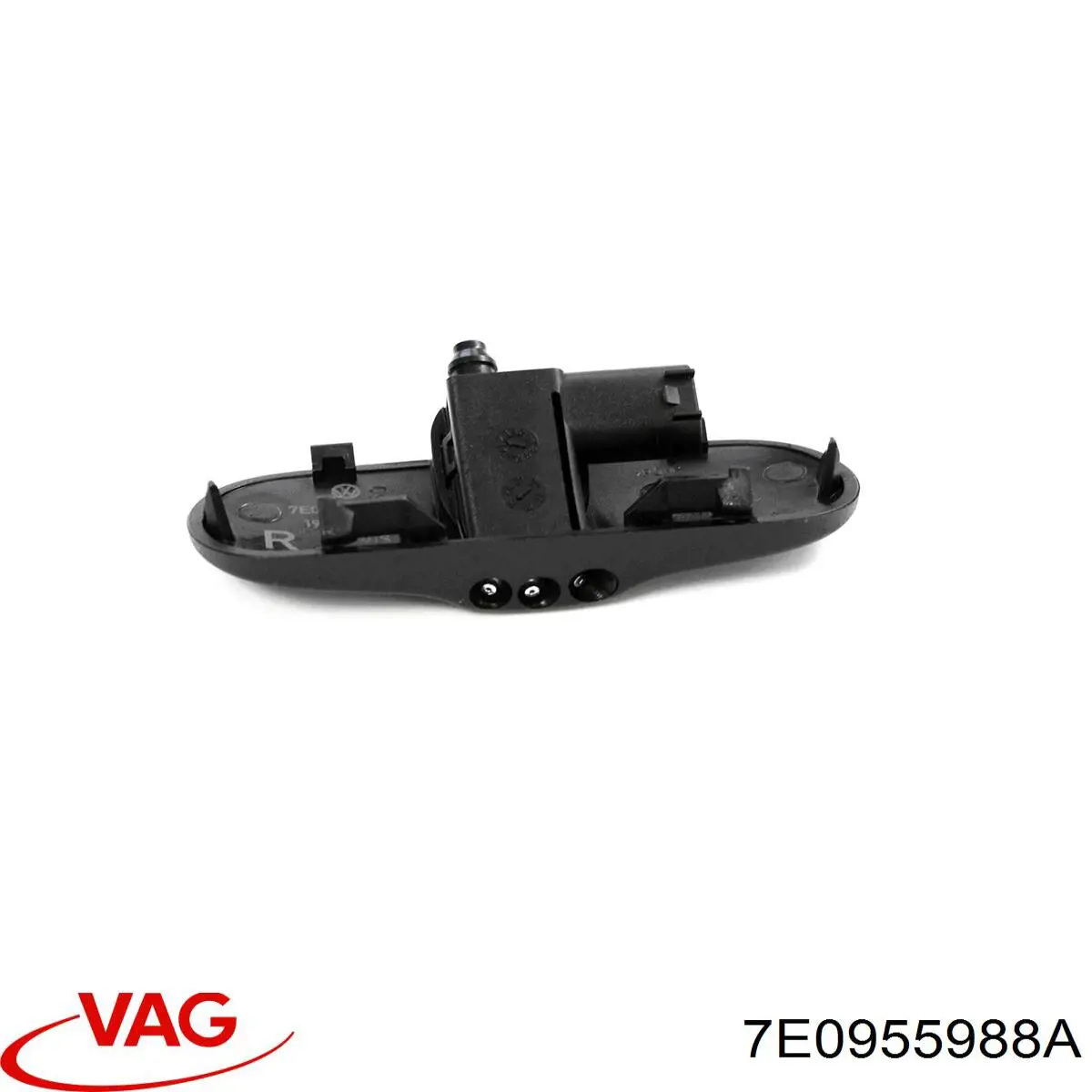 Форсунка омивача скла лобового, права VAG 7E0955988A ціна, від 53.55 USD