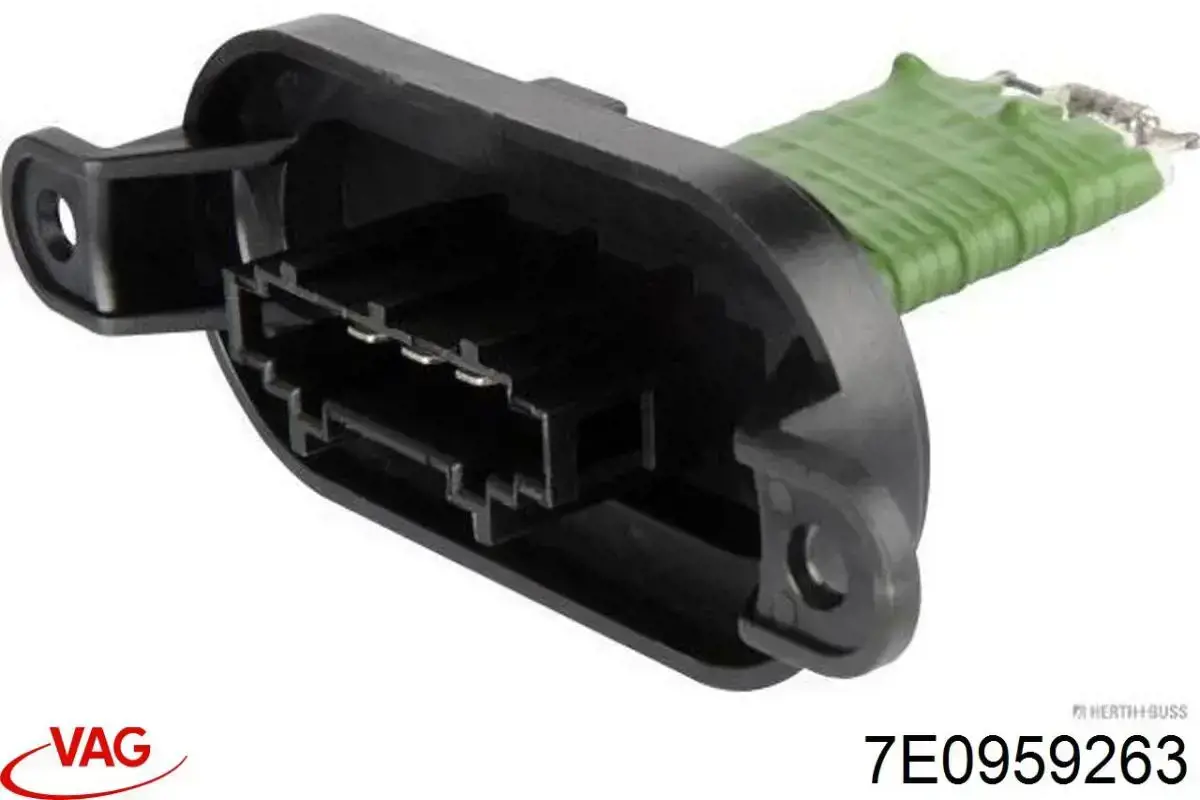 Резистор моторчика вентилятора A/C VAG 7E0959263 ціна, від 13.14 USD