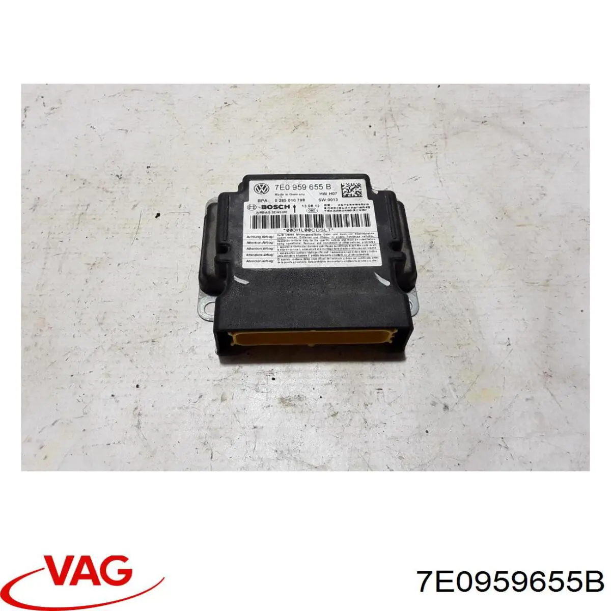 Модуль-процесор керування подушки безпеки VAG 7E0959655B ціна, від 32.34 USD