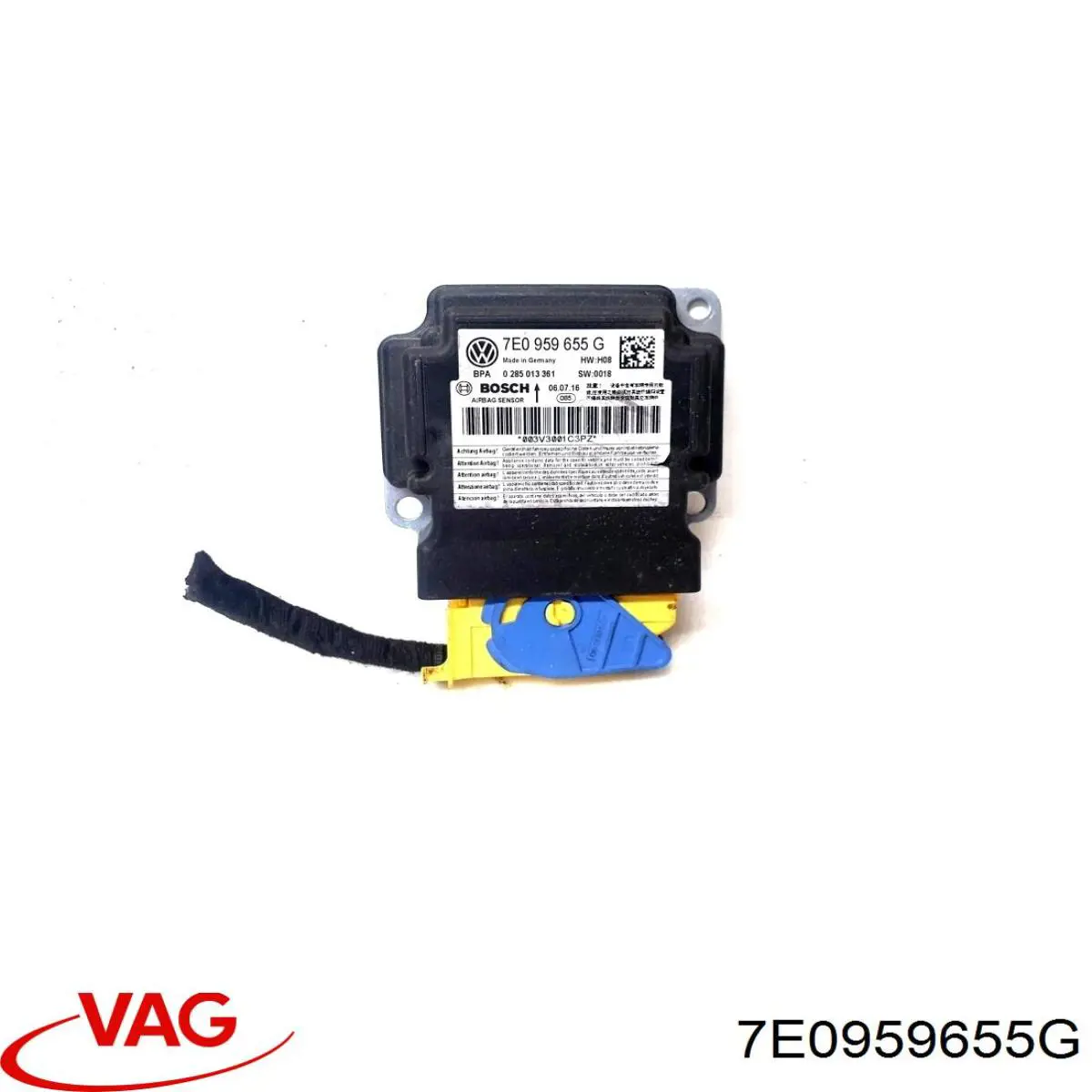 Модуль-процесор керування подушки безпеки VAG 7E0959655G ціна, від 7.31 USD