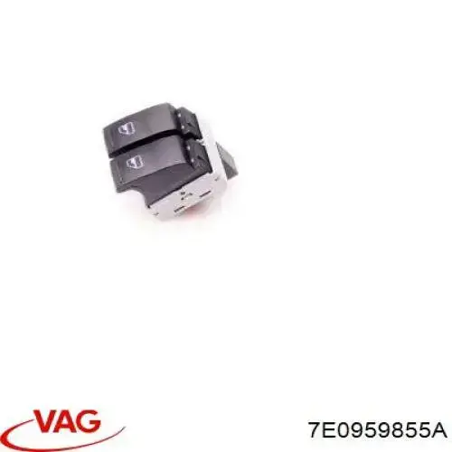7E0959855A VAG Кнопки переднього лівого склопід'ємника