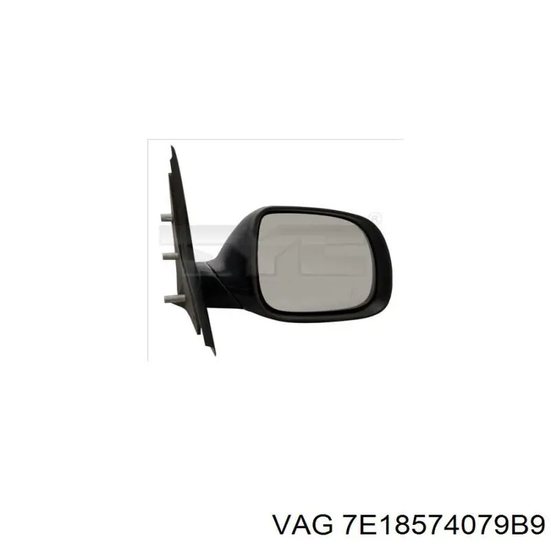 Ліве бічне дзеркало VAG 7E18574079B9 ціна, від 72.57 USD