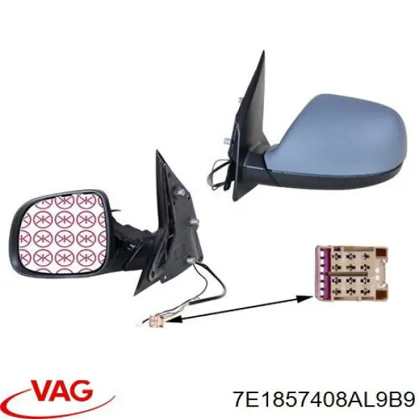 Купити 3370285 TYC Дзеркало праве