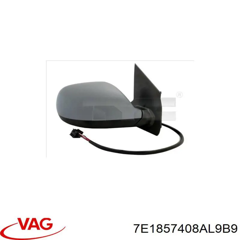 Праве бічне дзеркало TYC 3370285 ціна, від 148.00 USD