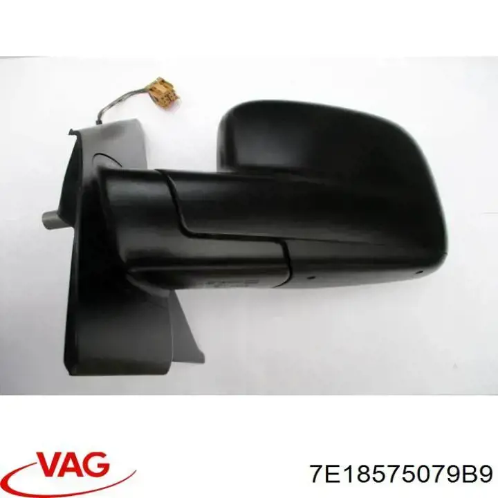 7E18575079B9 VAG Дзеркало заднього виду, ліве