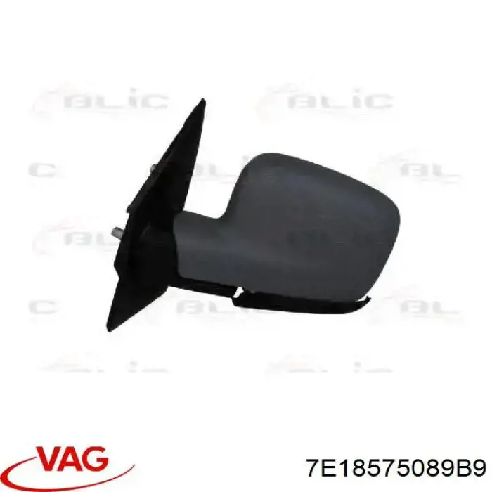 Праве бічне дзеркало VAG 7E18575089B9 ціна, від 55.21 USD