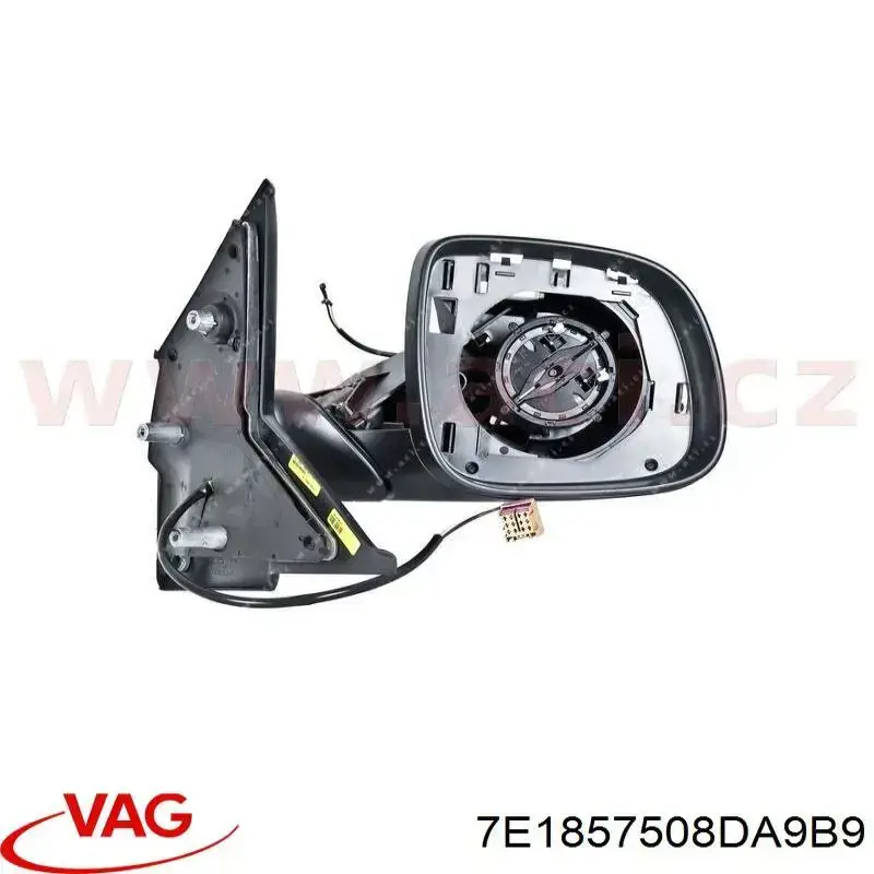 Праве бічне дзеркало VAG 7E1857508DA9B9 ціна, від 93.14 USD