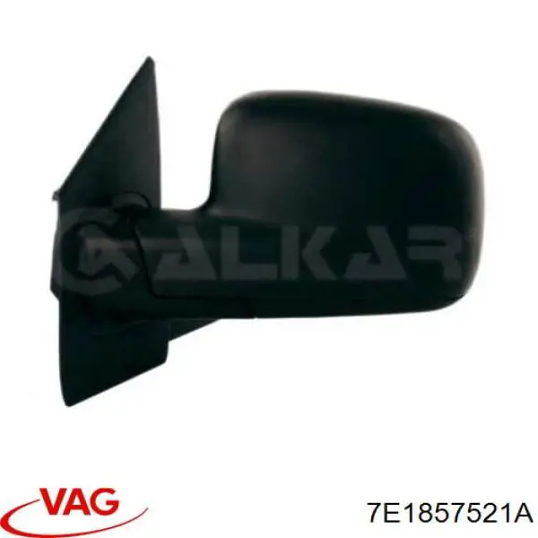 7E1857521AF VAG Дзеркальний елемент лівий