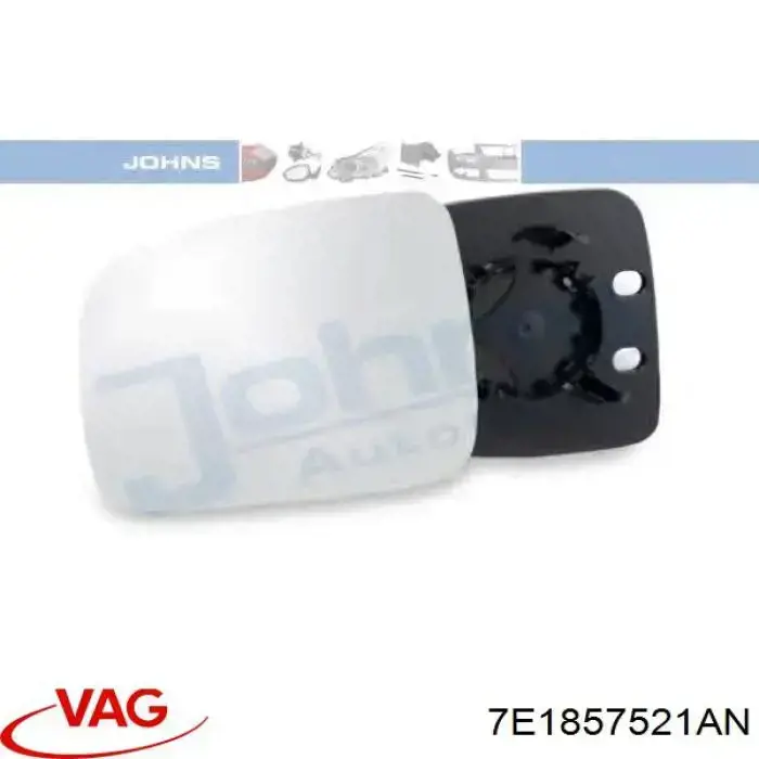 Дзеркальний елемент лівий VAG 7E1857521AN