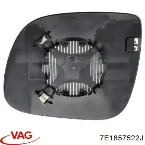 Скло дзеркала заднього виду, правого VAG 7E1857522J ціна, від 11.46 USD