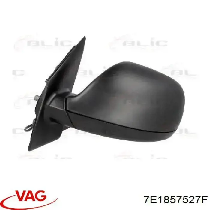 7E1857527F VAG Накладка водійського дзеркала