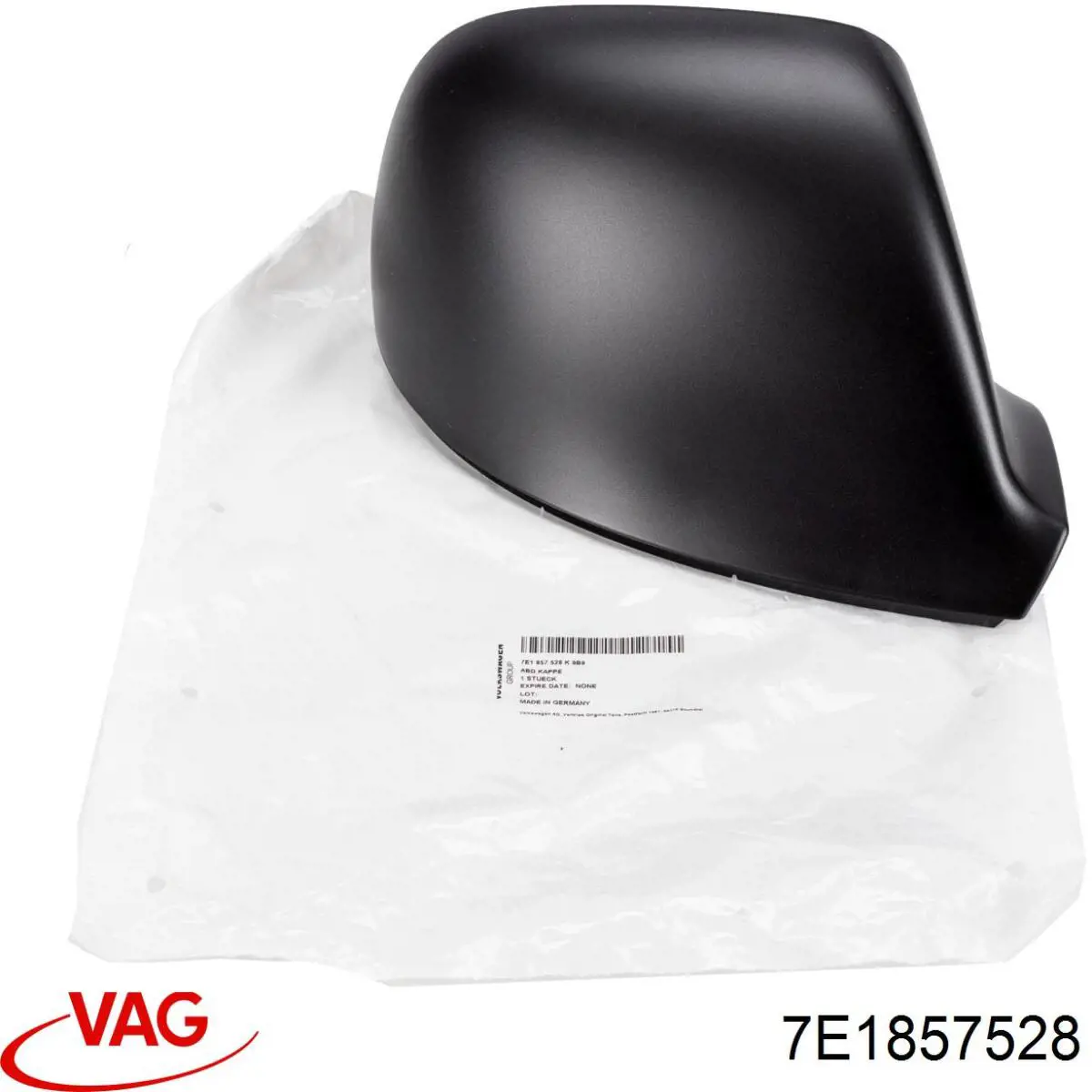 Купити 7E1857528 VAG Накладка/кришка дзеркала заднього виду, права