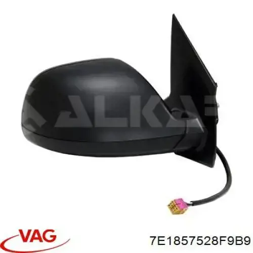 Накладка правого дзеркала заднього виду VAG 7E1857528F9B9 ціна, від 12.08 USD