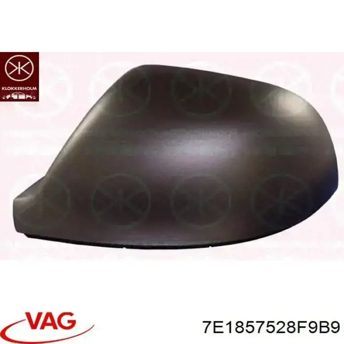 Купити 7E1857528F9B9 VAG Накладка/кришка дзеркала заднього виду, права