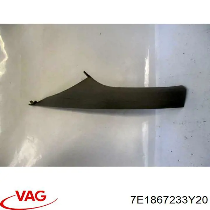 Обшивка стійки кузова внутрішня, передня ліва VAG 7E1867233Y20 ціна, від 11.40 USD