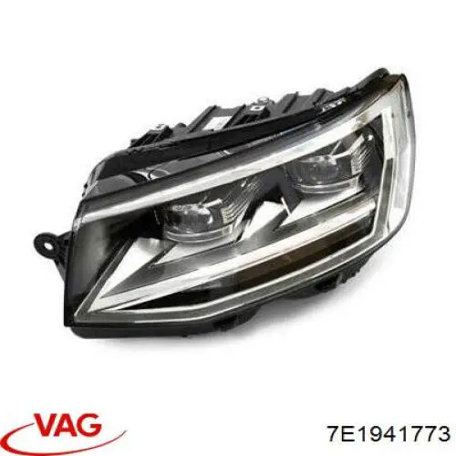 Фара дальнього світла в зборі VAG 7E1941773 ціна, від 1045.06 USD