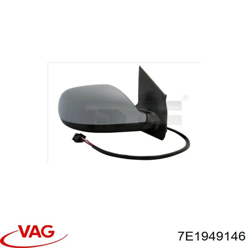 Праве бічне дзеркало TYC 3370287 ціна, від 76.23 USD