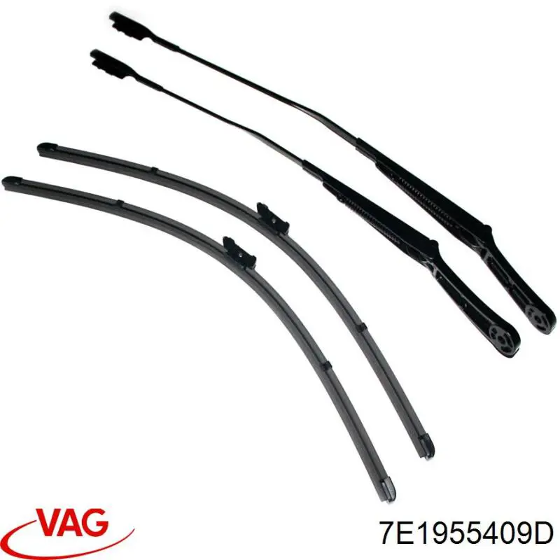 Ричаг склоочисника VAG 7E1955409D ціна, від 17.95 USD