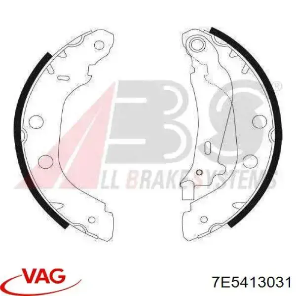 Купити 7E5413031 VAG Амортизатор передньої підвіски