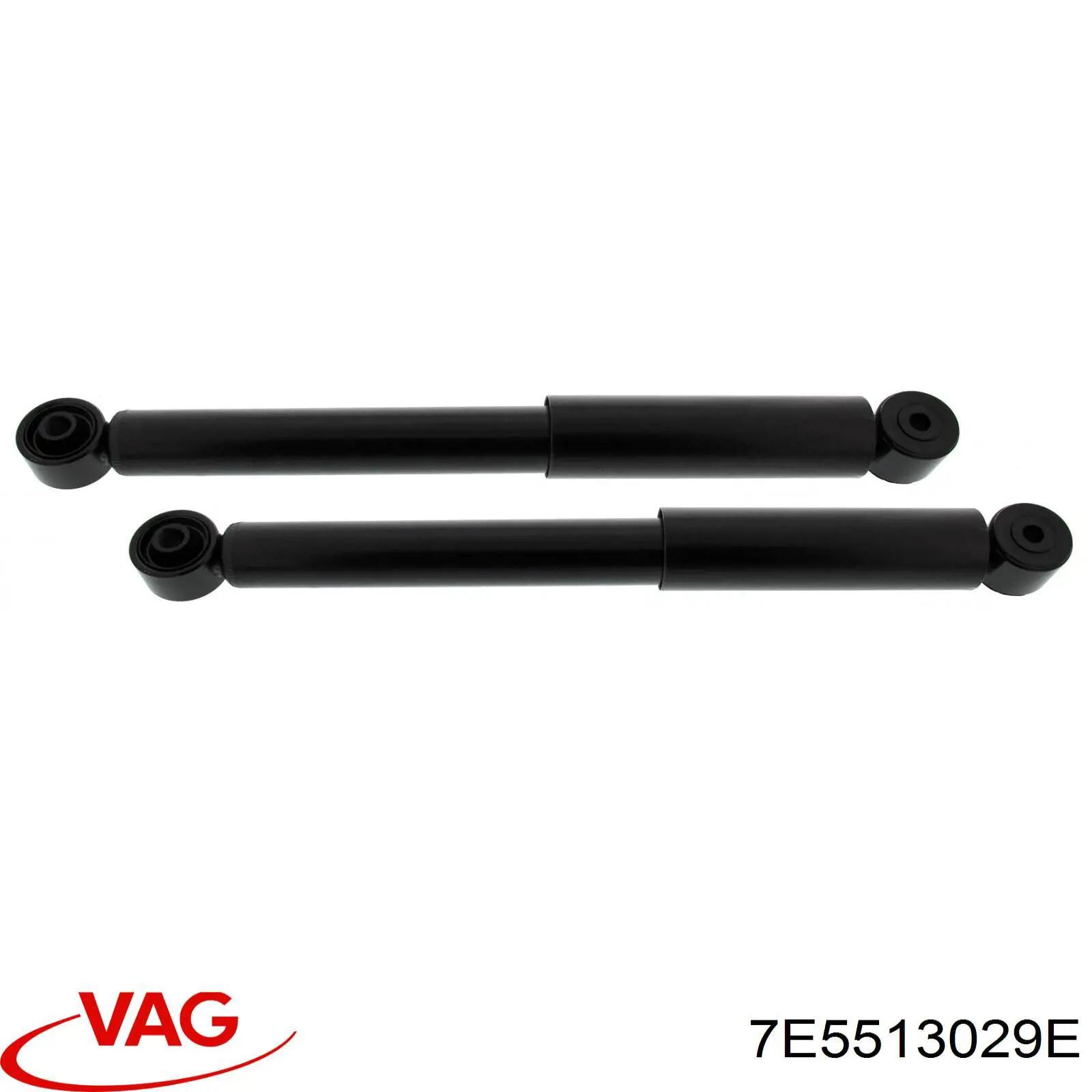 Купити 7E5513029E VAG Стійка амортизатора задня