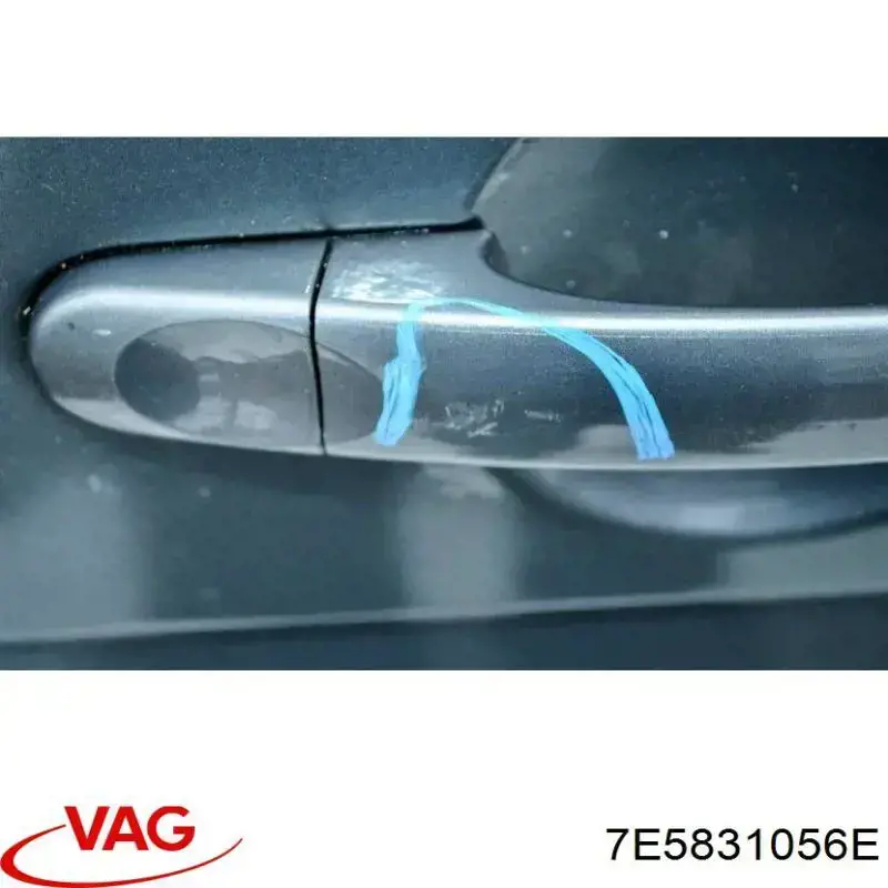 Двері передні, праві VAG 7E5831056E ціна, від 59.22 USD