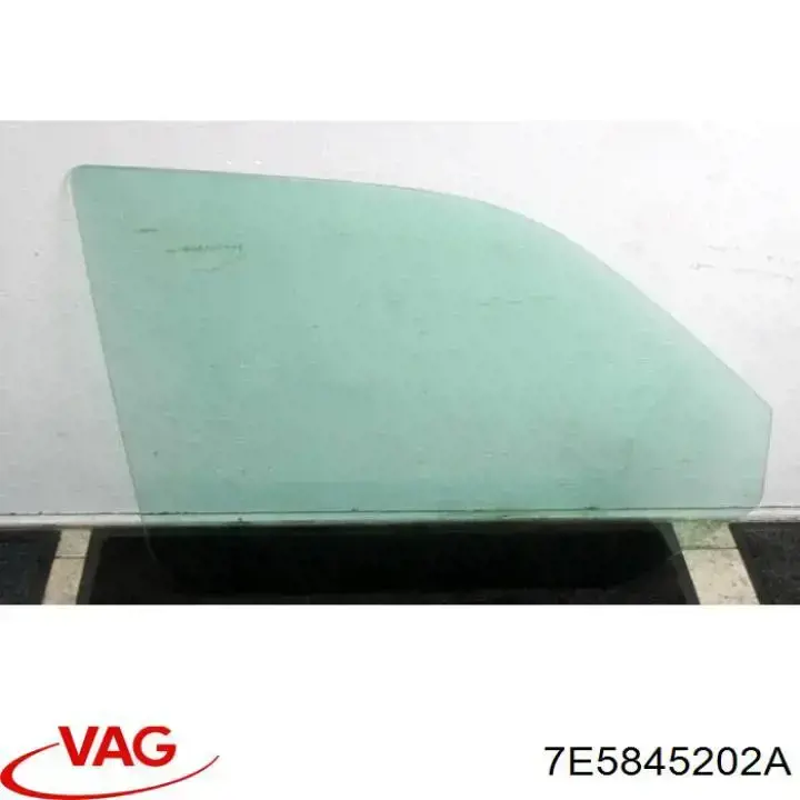 7E5845202A VAG Скло передніх дверей, правих