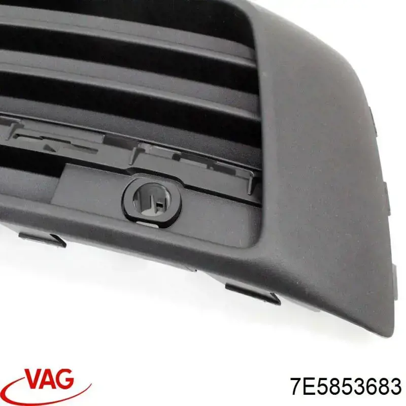 Купити 7E5853683 VAG Решітка переднього бампера, ліва