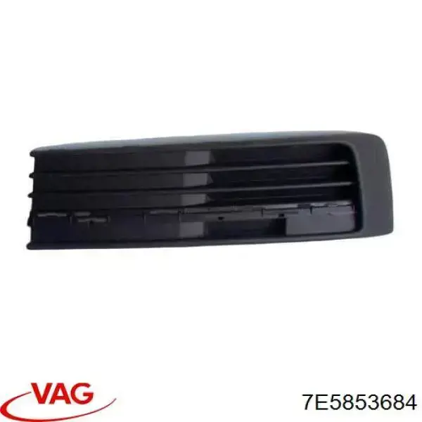 Решітка переднього бампера, права 3853028 Autotechteile