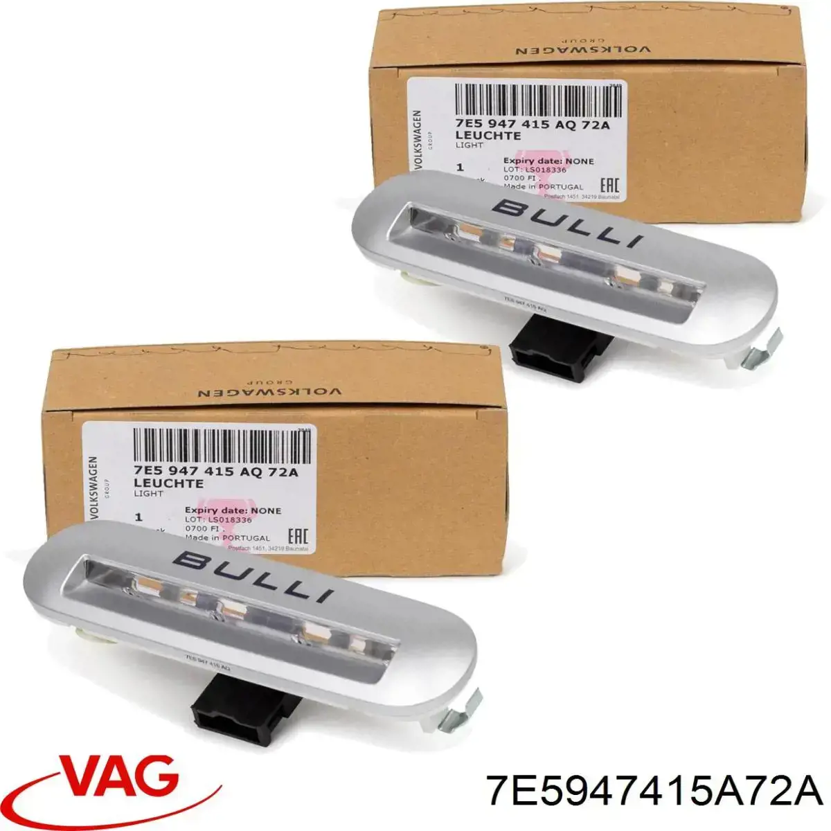 7H5947415B72A VAG Лампа автомобільна