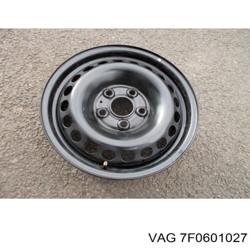 7F0601027 VAG Диски колісні (штамповані)