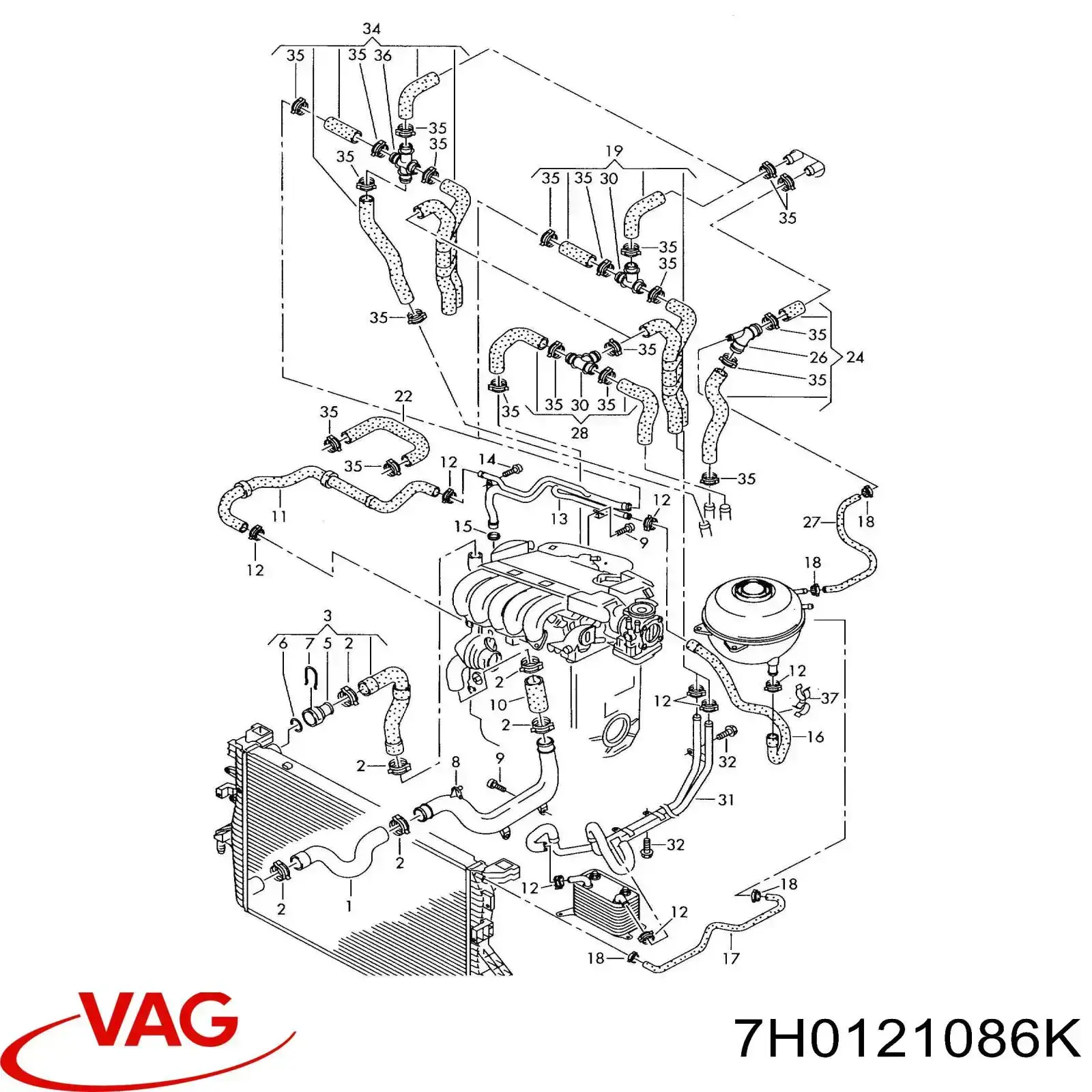 7H0121086K VAG 