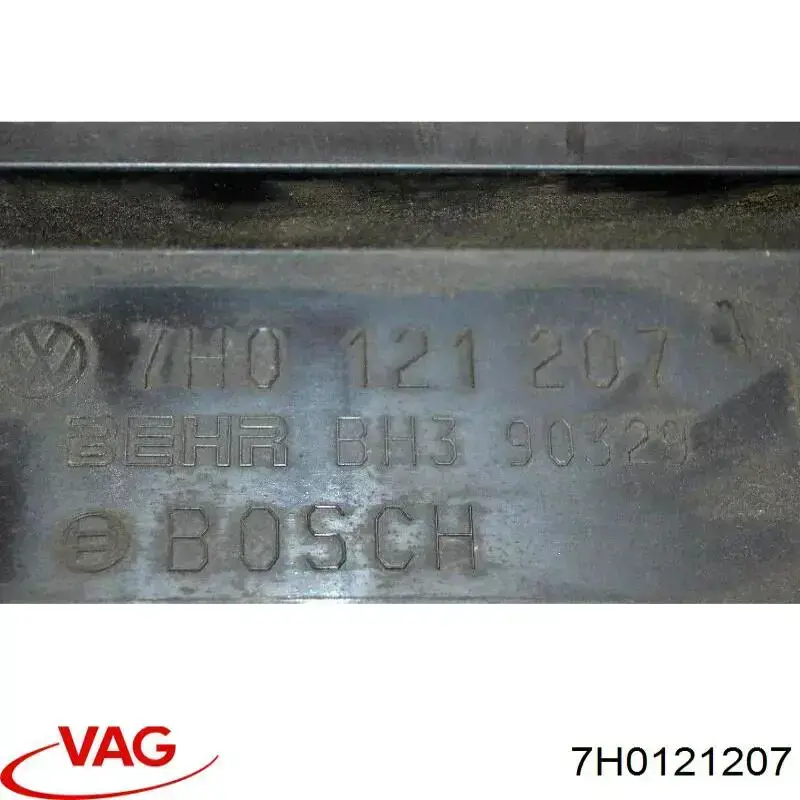 Дифузор (кожух) радіатора охолодження VAG 7H0121207 ціна, від 63.91 USD