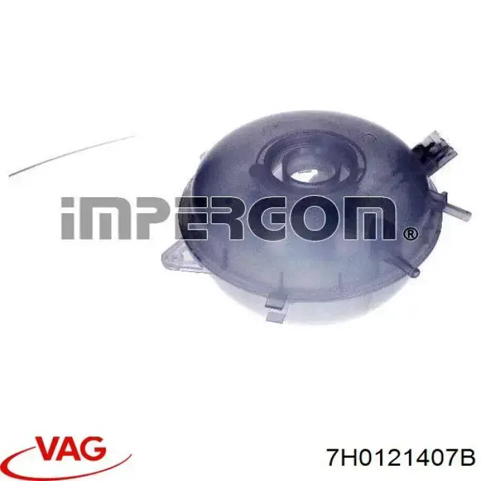 7H0121407B VAG Розширювальний бачок охолодження