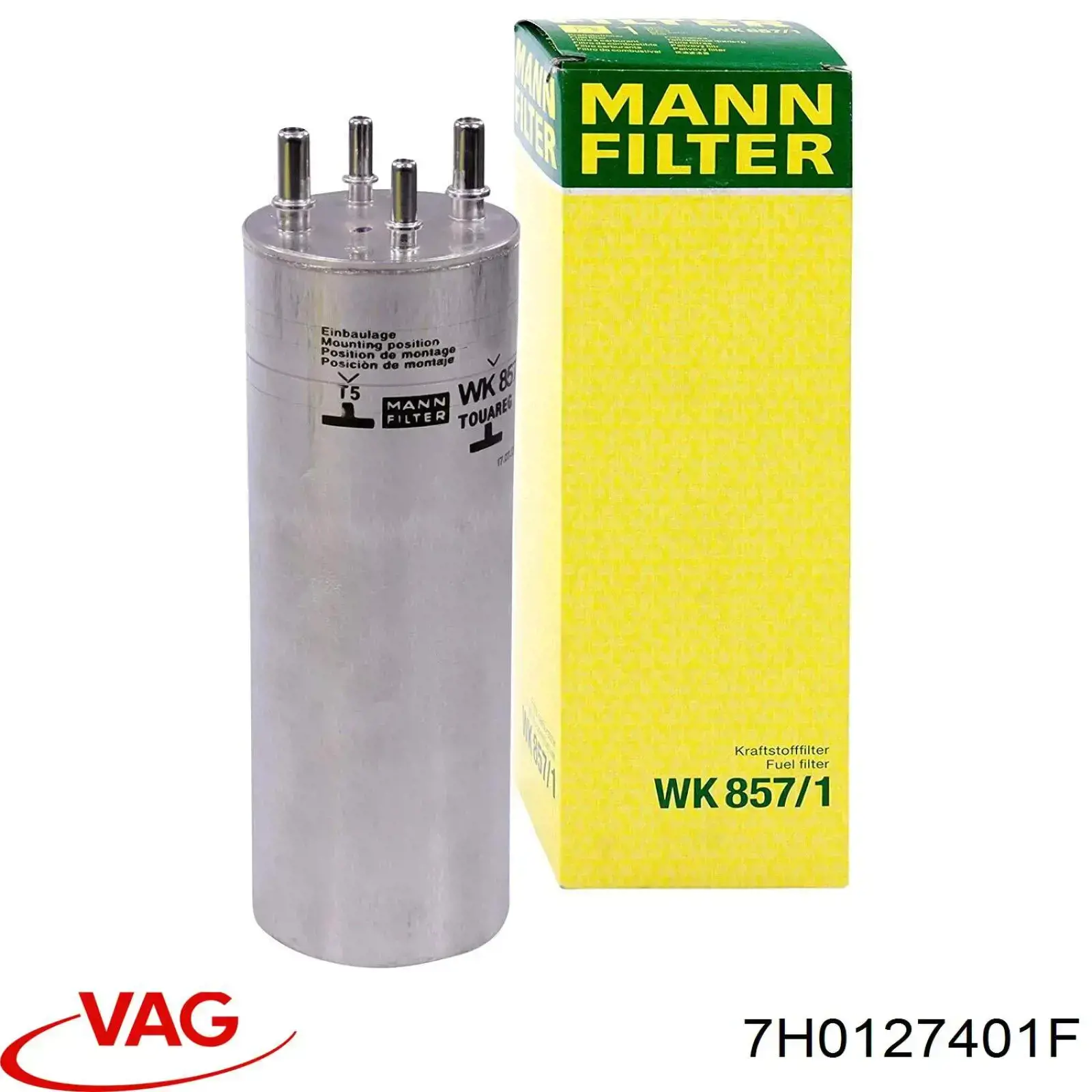Фільтр тонкого очищення палива VAG 7H0127401F ціна, від 70.29 USD