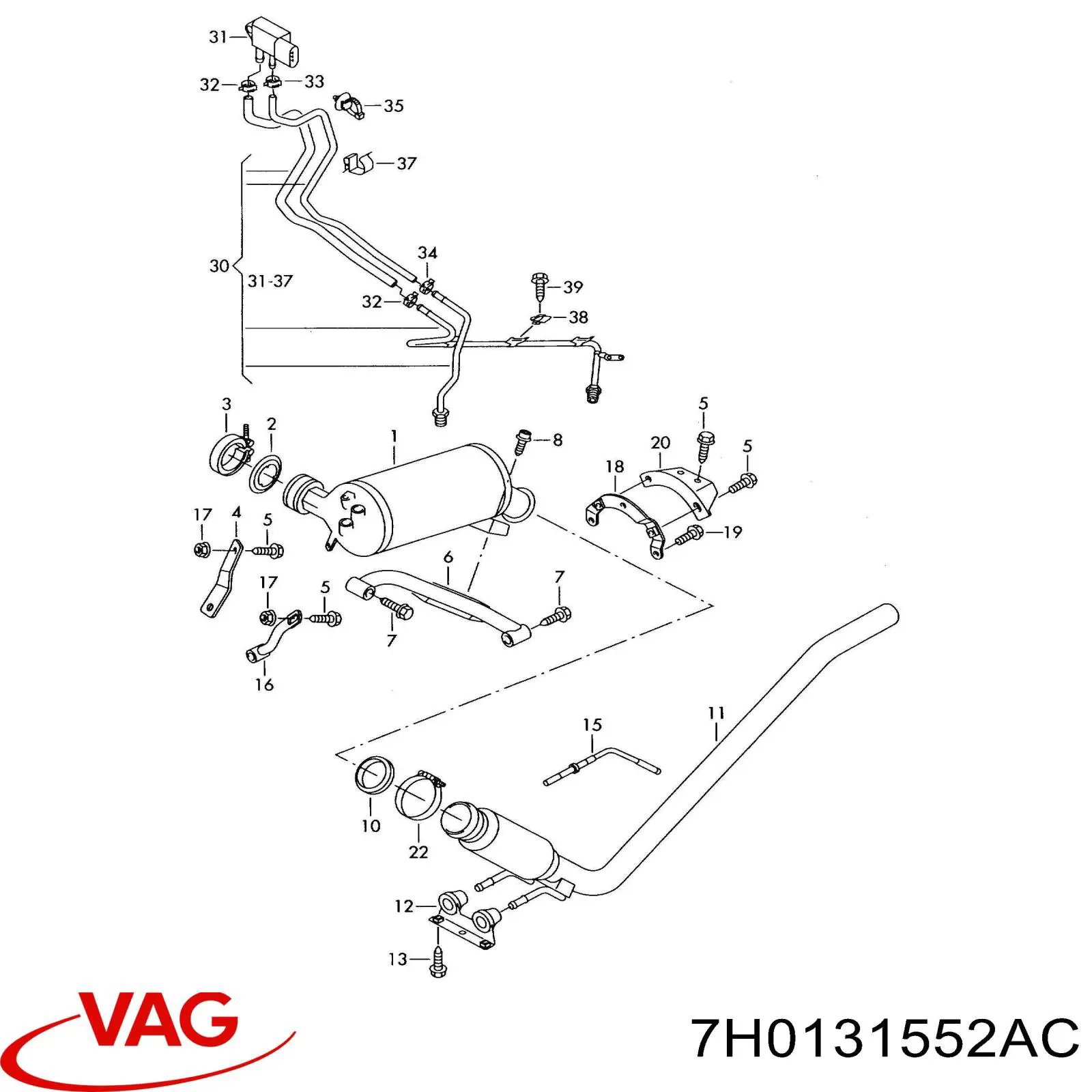 7H0131552AC VAG 