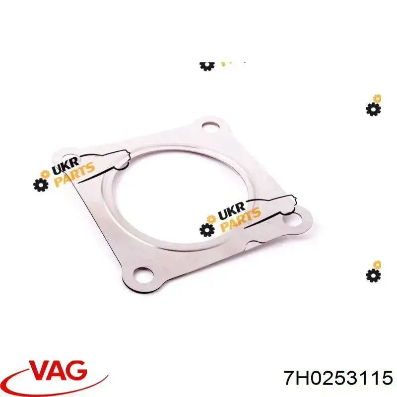 7H0253115 VAG прокладка каталітізатора (каталітичного нейтралізатора)