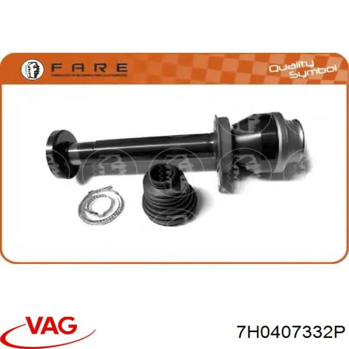 ШРКШ внутрішній, передній, правий VAG 7H0407332P ціна, від 85.97 USD