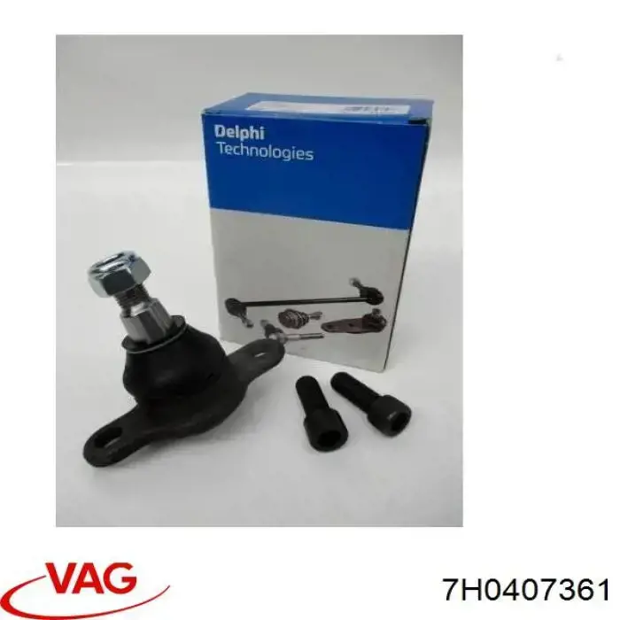 Кульова опора, нижня VAG 7H0407361 ціна, від 12.44 USD