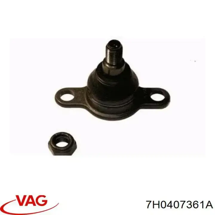 Купити 7H0407361A VAG Кульова опора, нижня