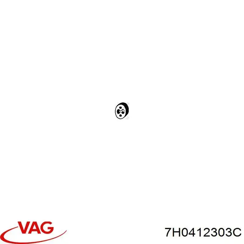 Купити 7H0412303C VAG Буфер-відбійник амортизатора переднього + пильовик