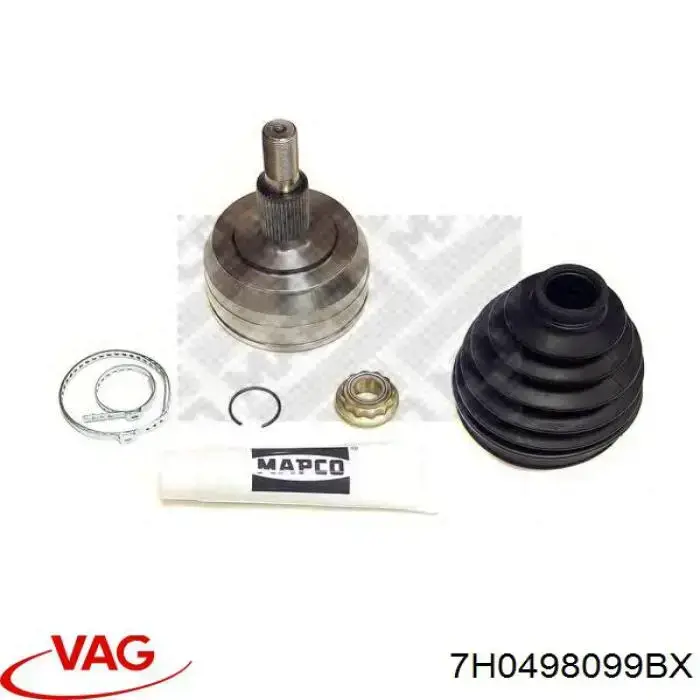 ШРУС зовнішній VAG 7H0498099BX