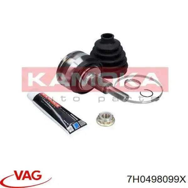 Купити 7H0498099X VAG Шарнір приводу зовнішній