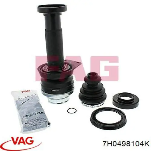 ШРКШ внутрішній, передній, правий VAG 7H0498104K ціна, від 90.73 USD