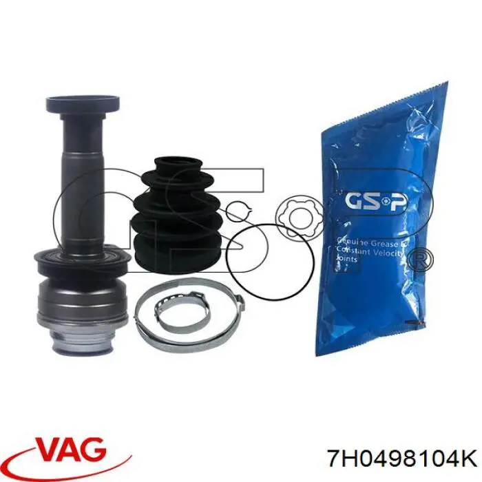 ШРКШ внутрішній, передній, правий VAG 7H0498104K ціна, від 90.73 USD